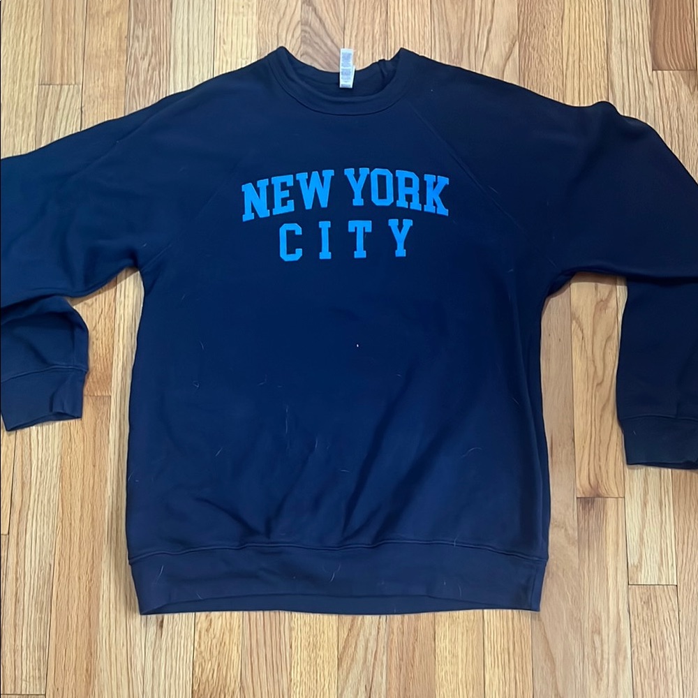 Navy New York City Crewneck